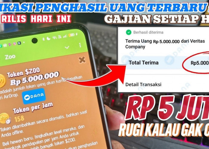 PASTI DIBAYAR! Aplikasi Game Penghasil Uang Terbaik 2025, Cara Mudah Dapat Uang Gratis Hingga Rp5 Juta