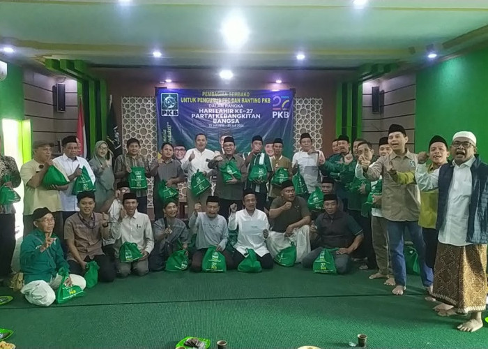 PKB Kabupaten Pekalongan Rayakan Harlah ke-27 dengan Bagikan Paket Sembako ke Seluruh PAC