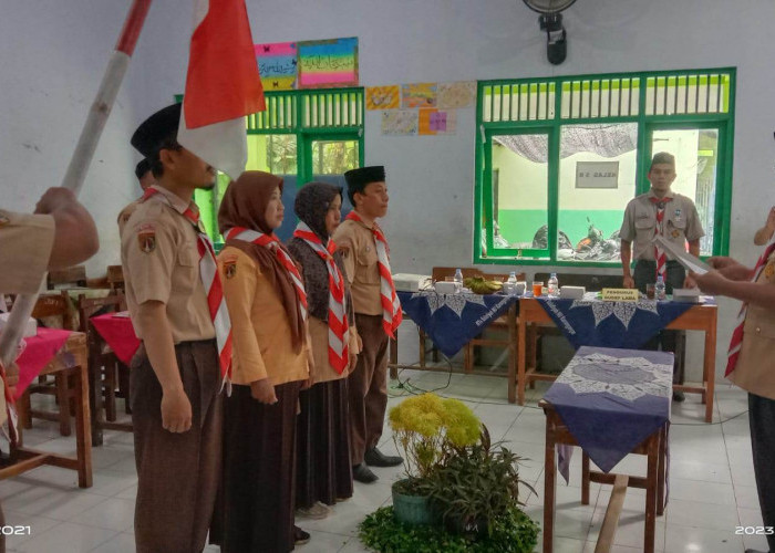 Musyawarah Gugus Depan MIS Sidorejo Tirto, Santo Terpilih Sebagai Ketua Gudep