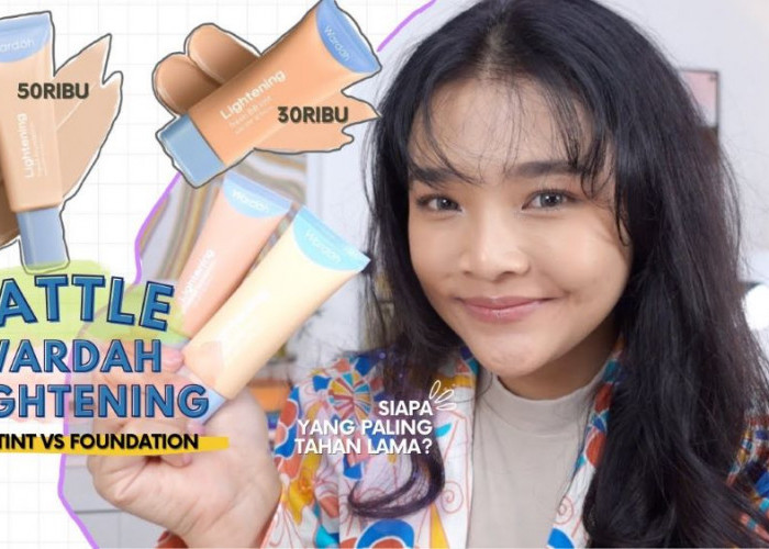 Review Battle BB Tint Vs Foundation Wardah Lightening untuk Menutupi Noda Hitam di Usia 30an Ke Atas