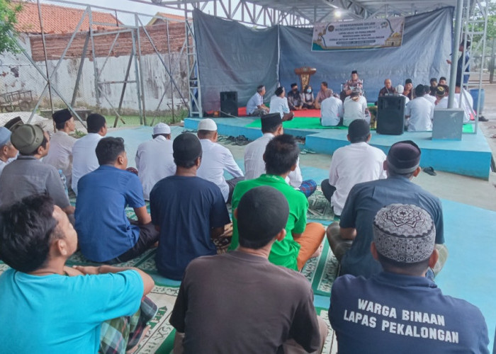 Pererat Toleransi, Lapas Pekalongan Gelar Pengajian dan Buka Puasa bersama Gereja Santo Petrus