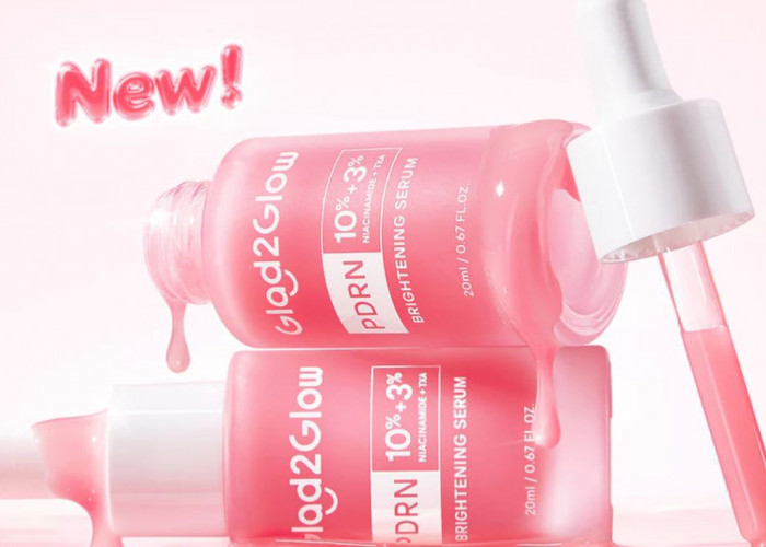 Ini Dia Serum Pink Glad2Glow yang Bisa Bikin Kulit Cerah, Samarkan Bintik Hitam di Wajah!