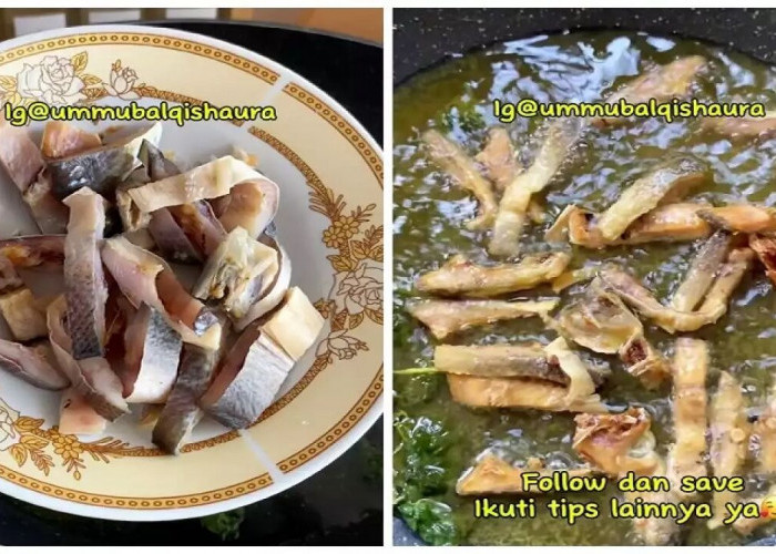 Trik Menggoreng Ikan Asin Tanpa Bau Amis di Dapur, Cuma Pakai Bahan Ini Bau Amis Hilang Tak Tersisa