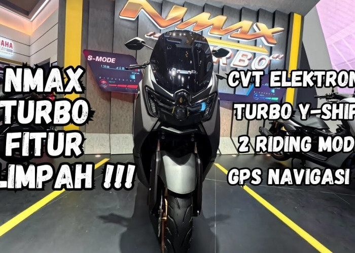 Review Yamaha Nmax Turbo 2024: Motor Matic Premium dengan Fitur Melimpah dan Paling Canggih!