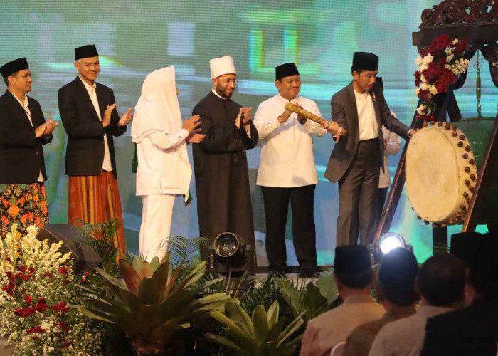 Buka Muktamar Sufi Internasional di Pekalongan, Presiden Jokowi Berterima Kasih Pada Ulama