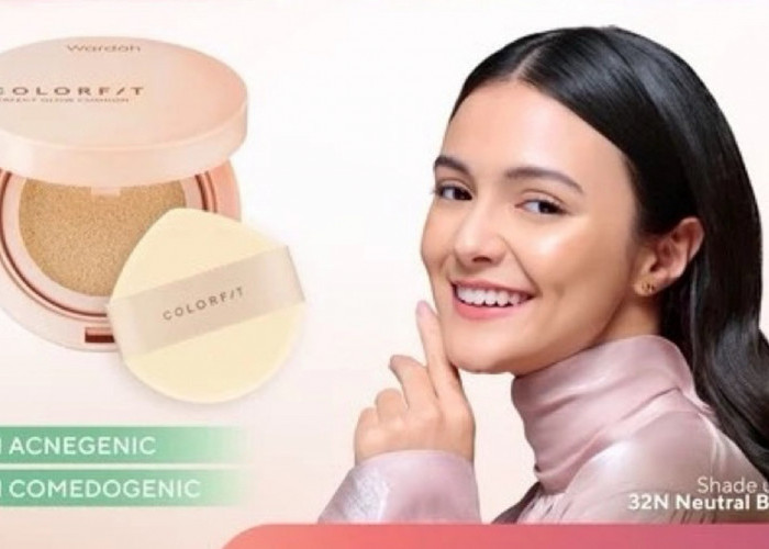 3 Cushion Wardah Terbaik untuk Kecilkan Pori-Pori, Makin Glowing Saat Terkena Keringat