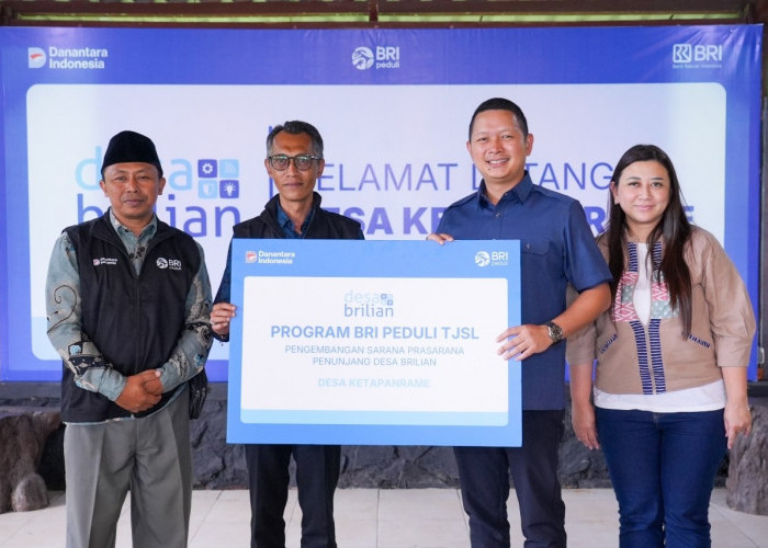 Dorong Pengembangan Wisata dan Edukasi Berbasis Masyarakat, BRI Peduli Salurkan Bantuan untuk Desa Ketapanrame