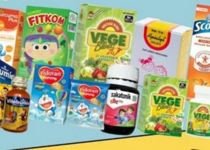 Berikut 7 Merek Suplemen Multivitamin yang Bagus untuk Kesehatan dan Kecerdasan Anak