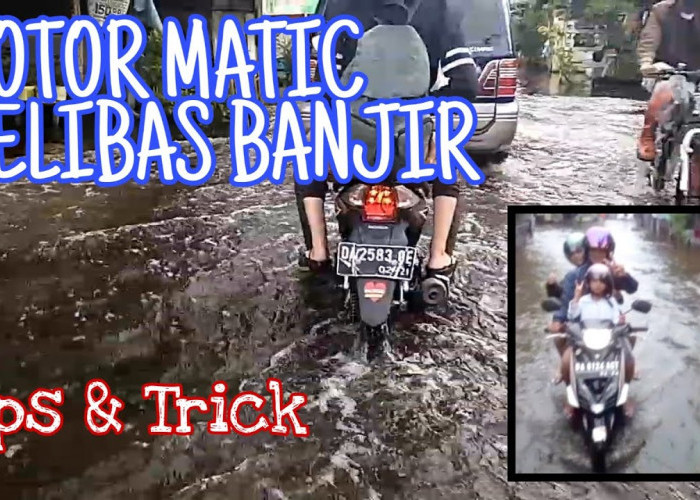 Jangan Anggap Sepele! Pemilik Wajib Tahu Tips Aman Melewati Banjir untuk Motor Matic Ini 