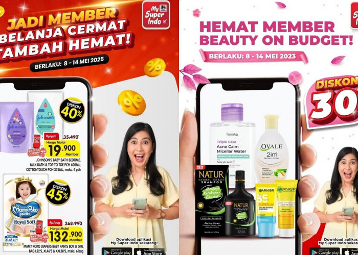 Diskon Gila-Gilaan di Superindo! Belanja Hemat Mulai Rp 19.900, Khusus Member 8–14 Mei 2025