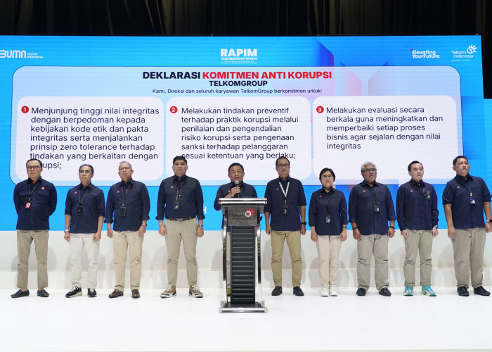 Jelang Peringatan Hari Antikorupsi Sedunia (Hakordia) 2024, TelkomGroup Deklarasikan Komitmen Anti Korupsi