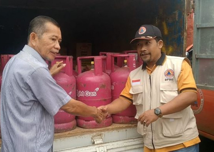 Hiswana Migas Pekalongan Bantu Korban Terdampak Longsor di Petungkriyono