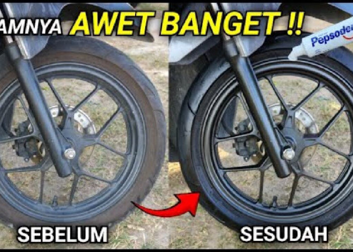 Trik Ampuh Mengembalikan Ban Kusam dan Membersihkan Spion dengan Bahan Rumahan