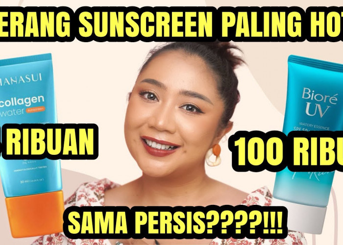 Katanya Mirip Tapi Harga Beda Jauh, Ini Review Battle Sunscreen Hanasui vs Biore UV dengan SPF 50