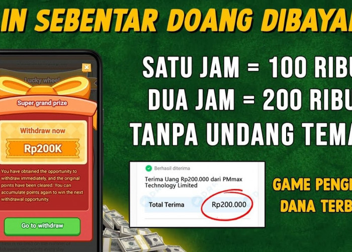 Cara Mendapatkan Saldo DANA Gratis Rp900.000 dari Game Penghasil Uang 2025, Terbukti Membayar!