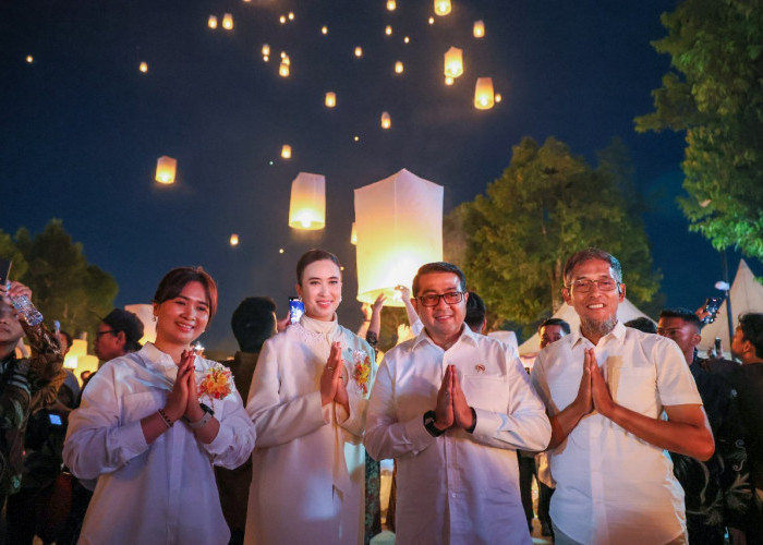 Ribuan Lampion Terangi Langit Borobudur, Ekonomi Daerah Tumbuh Subur