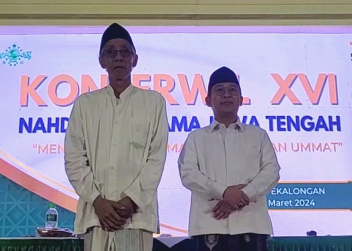 Hasil Konferwil XVI NU Jawa Tengah: Kiai Ubaid dan Gus Rozin Pimpin PWNU Jateng Masa Khidmat 2024-2029