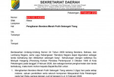 Berkabung atas Wafatnya Ibu Meriyati Hoegeng, Pemkot Pekalongan Instruksikan Kibarkan Bendera Setengah Tiang