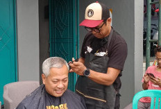 MES Gandeng Komunitas Barber, Seribu Takjil dan Layanan Pangkas Gratis Ramaikan Ramadan di Kajen