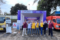 Siaga Ramadan–Lebaran 2026, Mitsubishi Fuso Buka Bengkel 24 Jam dan Bagi 1.000 Paket Sembako untuk Sopir Truk