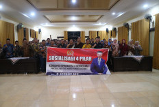 Ashraff Abu Anggota DPR RI Komisi X Fraksi Partai Golkar Menyelenggarakan Sosialisai Empat Pilar di Kabupaten 