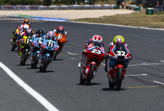 Indonesia Raya Berkumandang di Portugal, M Kiandra Ramadhipa Juara di Moto3 Junior World Championship 2026
