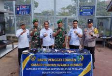 Zero Halinar: Lapas Pekalongan Gelar Razia Gabungan bareng APH, Sita Barang Terlarang dari Blok Hunian