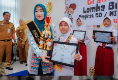 Cetak Generasi Literat! Bunda Literasi Inggit Soraya Serahkan Hadiah Lomba Bertutur SD/MI Kota Pekalongan 2026
