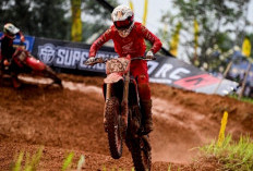 Ivan Valrossi Raih Podium Perdana di Kejurnas Motocross Bekasi