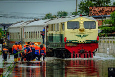 Ini Daftar Kereta Api yang Dibatalkan KAI Akibat Banjir di Pekalongan, Update Senin 19 Januari 2026