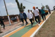 Aspirasi Warga Limpung Dijawab, Rizal Bawazier Fasilitasi Pembangunan Jogging Track Gandeng CSR BNI