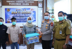 HUT Bhayangkara ke-80, Polres Pekalongan dan Dinkes Gelar Skrining Massal TB Paru
