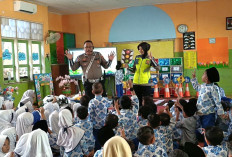 Meriahkan HAN 2026, Satlantas Polres Pekalongan Kota Gelar Lomba Mewarnai Rambu Lalu Lintas untuk Anak TK