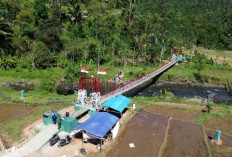 Jembatan Gantung Garuda di Desa Domiyang Rampung, Kini Jadi Destinasi Wisata dan Dongkrak Ekonomi Warga