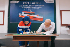 Pertamina Trans Kontinental Bersama Galangan Nasional Resmi Mulai Pembangunan Utility Boat 22 Pax
