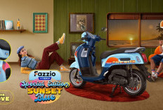 Yamaha Fazzio Hadirkan Special Edition Sunset Blue, Tampilkan Nuansa Retro Summer yang Semakin Skena