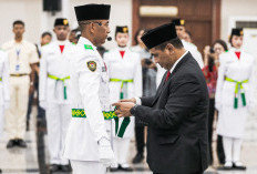 45 Paskibraka Jateng Resmi Dikukuhkan, Taj Yasin Tekankan Integritas dan Disiplin