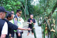 Tanggul Sungai Sragi Lama di Rembun Pekalongan Jebol