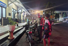 Ngebrong di Pusat Keramaian, Puluhan Pengguna Knalpot Brong di Alun-Alun Kajen Terjaring Razia