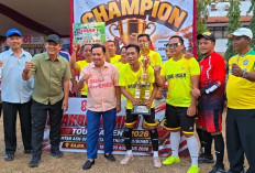 RSUD Kajen Jadi Juara I Sepak Bola Mini U40, Tumbangkan Tim Perkim LH Melalui Drama Adu Pinalti