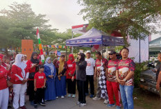 Semarak HUT ke-81 RI, Ratusan Warga RW 020 Pekalongan Jalan Sehat Bersama Wakil Wali Kota
