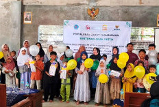 Santuni 100 Anak Yatim di Ketanggungan, MBK Ventura Gelar Literasi Keuangan