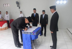 Lapas Pekalongan Gelar Pelantikan Pejabat Baru dan Pelepasan Pejabat Lama