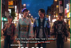 Japanese Vibes dan Kuliner Harajuku Hadir di Malam Tahun Baru Parkside Mandarin Pekalongan