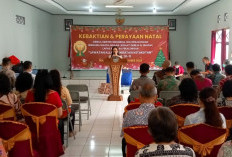 Lapas Pekalongan bersama GKI Kota Pekalongan Gelar Kebaktian dan Perayaan Natal bagi WBP Nasrani