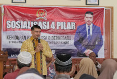 Anggota DPR RI Komisi X, Ashraff Abu Gelar Sosialisai Empat Pilar di Kabupaten Pekalongan