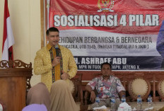 Anggota DPR RI, Ashraff Abu Gelar Sosialisai Empat Pilar di Kabupaten Pekalongan
