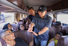 Berikan Layanan Prima, Taj Yasin Berangkatkan 1.142 Pemudik dari Bandung ke Kampung Halaman Jateng