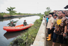 Gubernur Jateng Tinjau Tanggul Sungai Bremi yang Jebol, Banjir Rendah Dua Wilayah