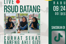 Buka Curhat Gizi, RSUD Batang Edukasi Masyarakat Terkait Diet IF
